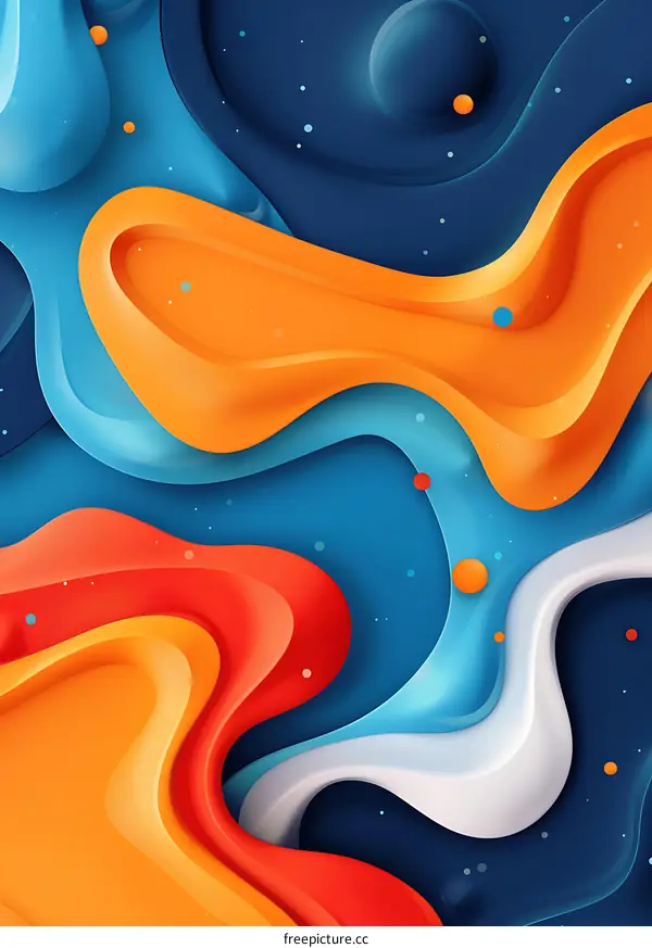 Abstract Colorful Shapes Design