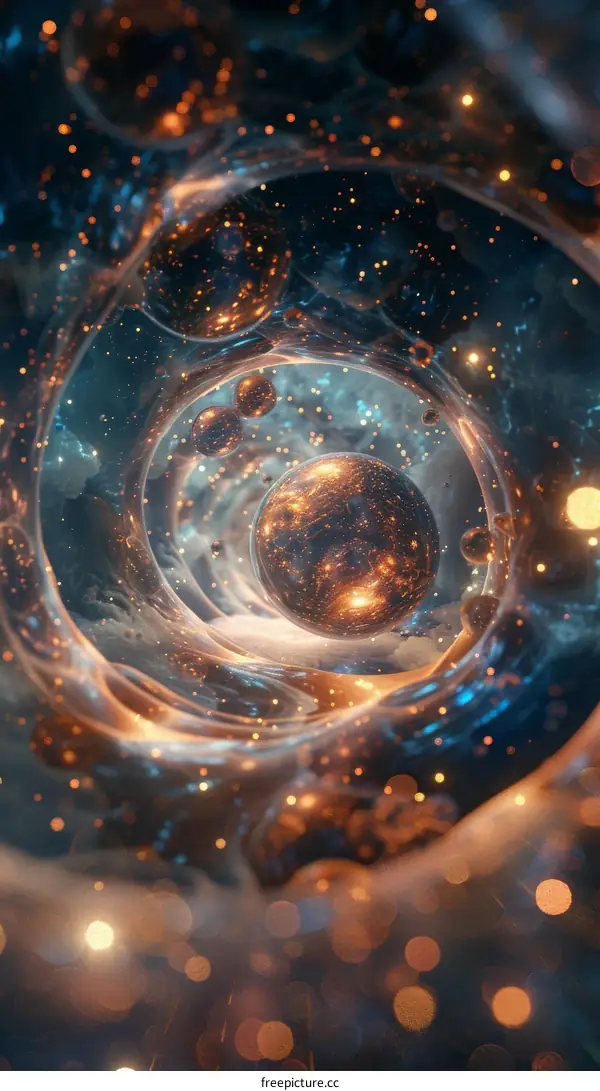 Interstellar Travel through a Wormhole in Deep Space