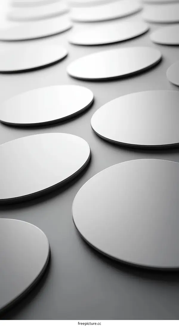 Abstract Geometric Pattern of Circles