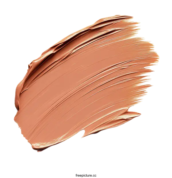 [Transparent Background PNG]Makeup Foundation Texture Swatch