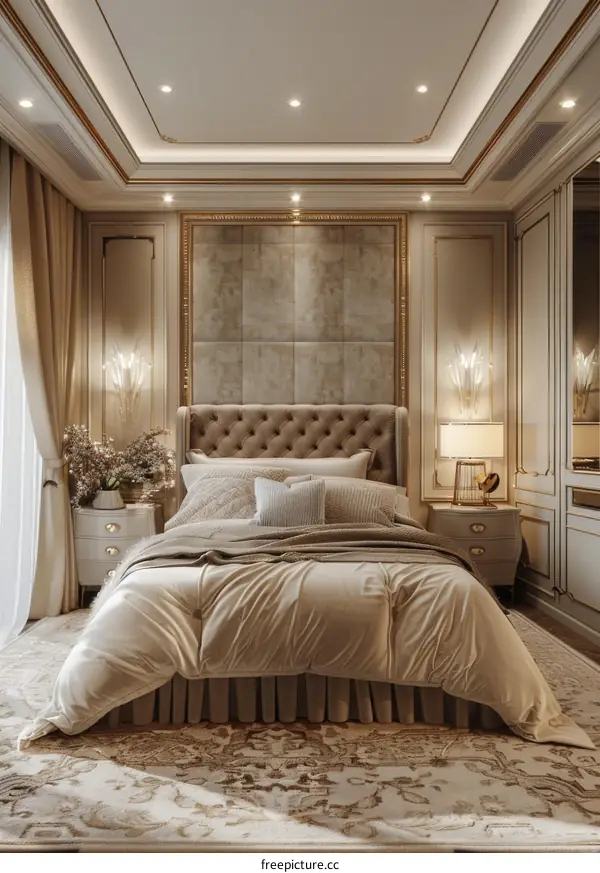 Luxury Elegant Bedroom Interior Design