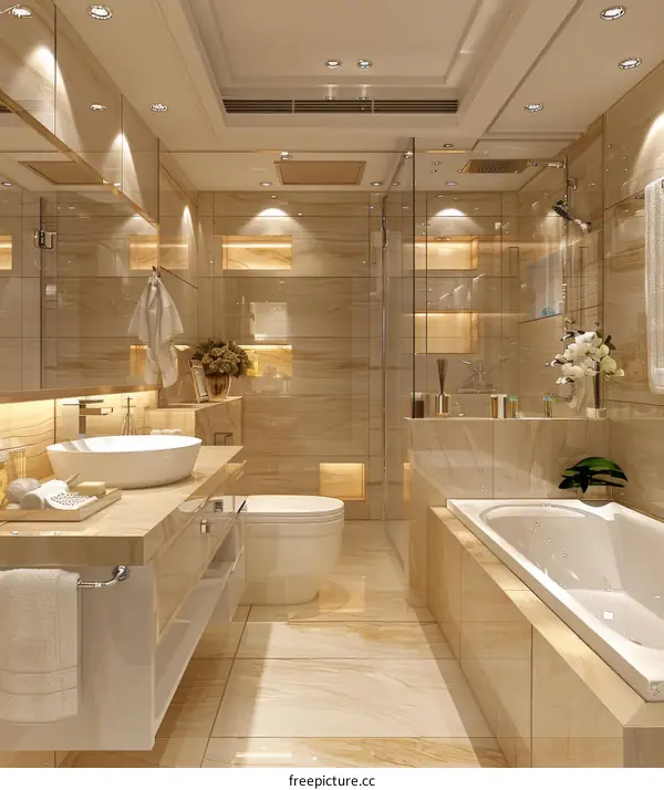 Luxury Modern Bathroom Interior Design