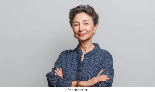 Confident Senior Woman Portrait