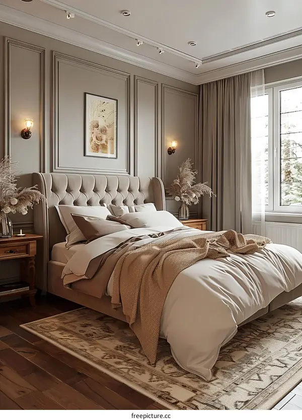 Stunning Bedroom Design with Cozy Ambiance
