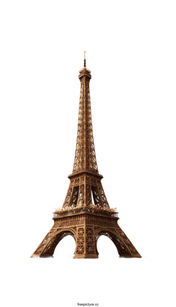[Transparent Background PNG]Eiffel Tower in Paris, France, Landmark, Architecture