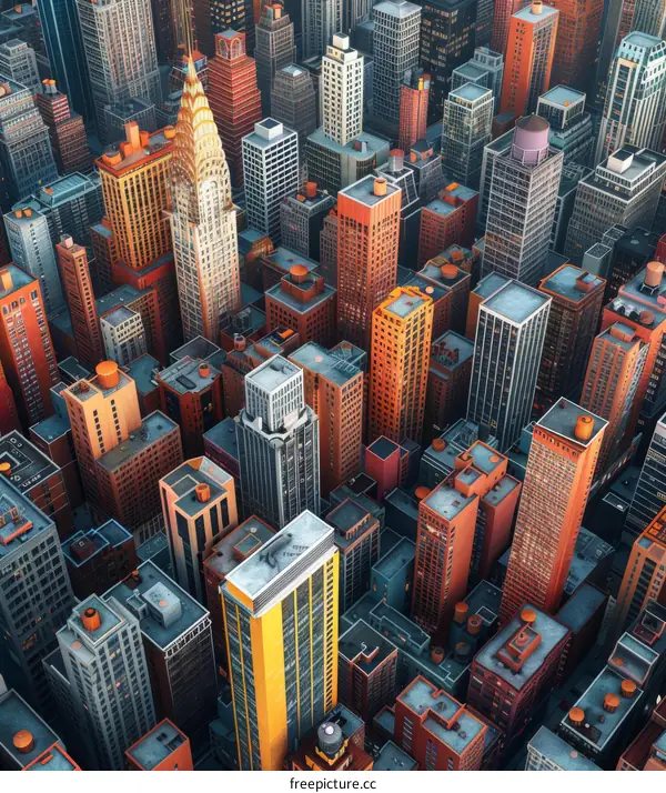 A Vibrant Metropolis: New York City's Skyline