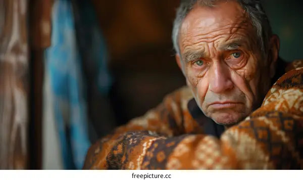 portrait of an old man