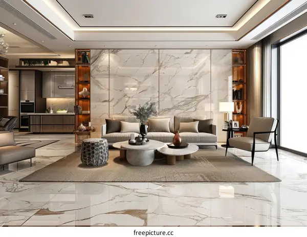 Modern and Stylish Living Room Design