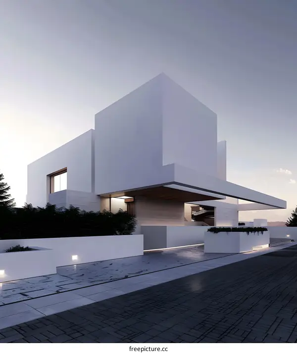 Modern Minimalist House Architecture Design