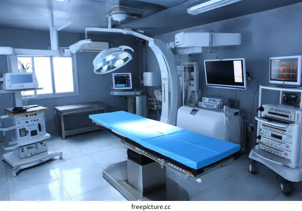 Modern Surgical Operating Room Equipment