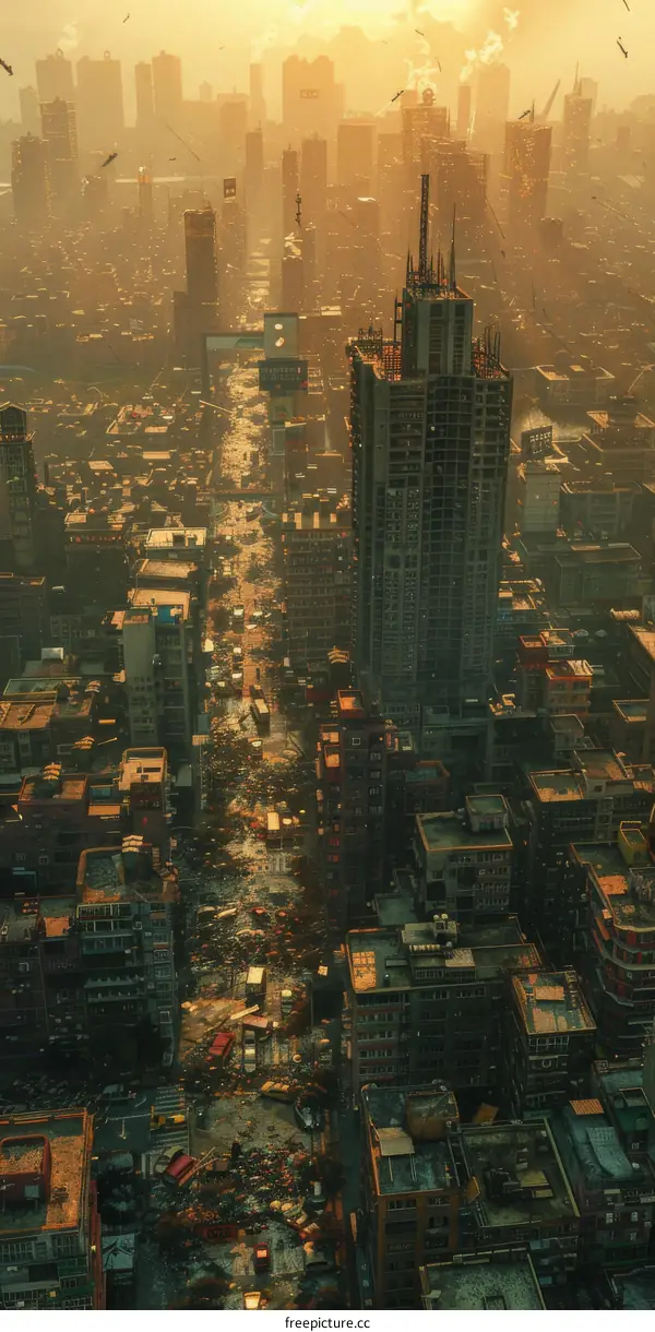 Post-Apocalyptic City Ruins