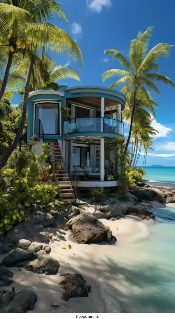 Luxury Beachfront Villa with Stunning Sea Views