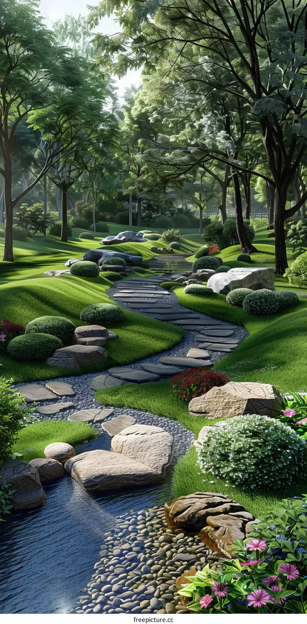 Japanese Zen Garden: Tranquility and Harmony in Nature