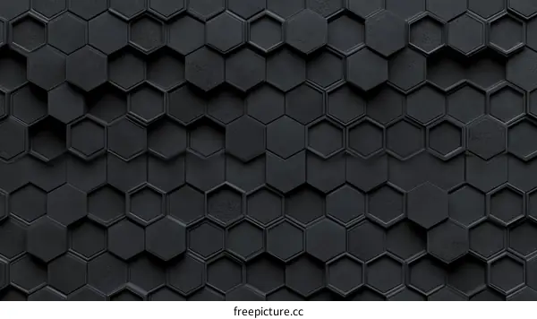 Abstract Geometric Hexagon Pattern Background