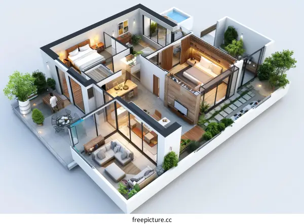 Lavish Modern Apartment Interior Design