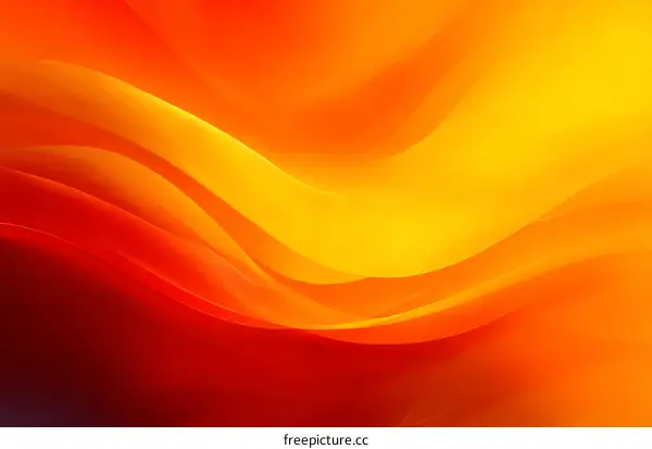 Abstract Gradient Color Waves Background Image