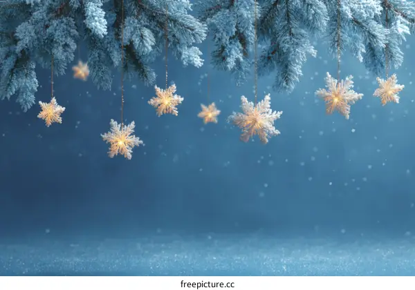 Winter Wonderland Snowflake Decorations