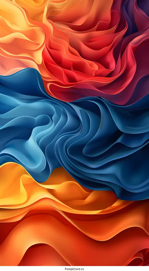 Wavy Multicolor Gradient