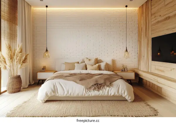 Modern Boho Bedroom Interior Design