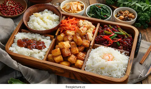 Korean Food Bento Box