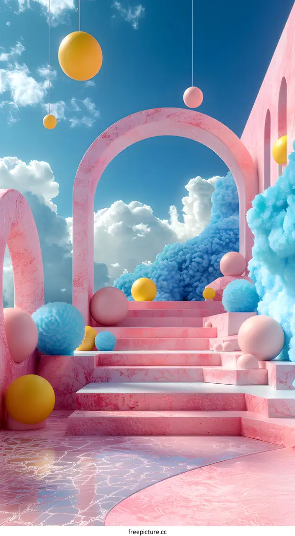 Ascent through Heavenly Spires