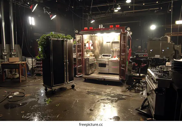 Behind the Scenes of a Cooking Show