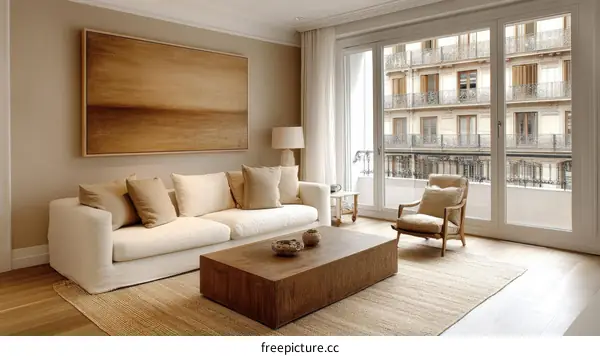 Modern Minimalist Living Room Interior Design