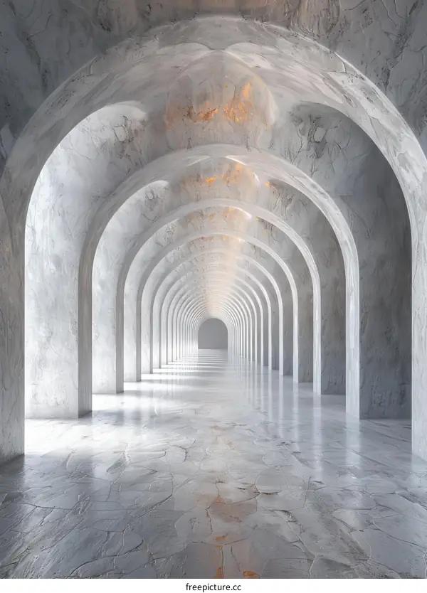 Modern Architecture Interior Corridor