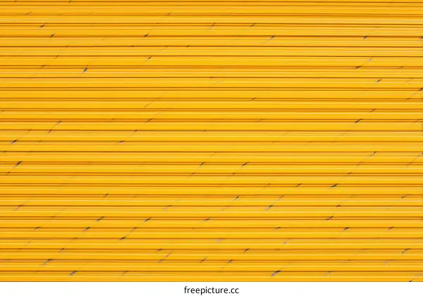 Yellow Metal Rolling Shutter Texture