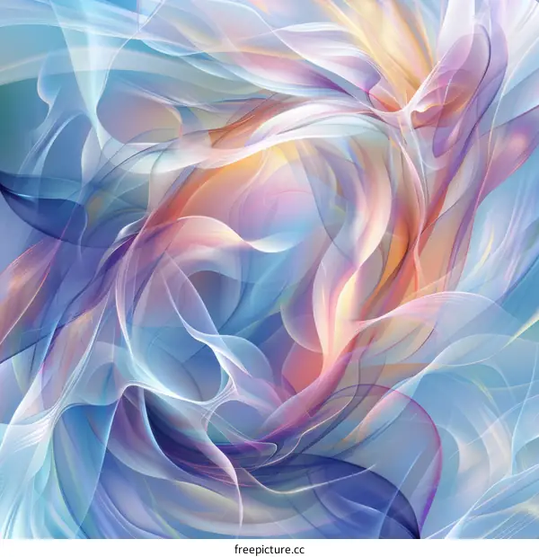 Colorful abstract background with smooth lines