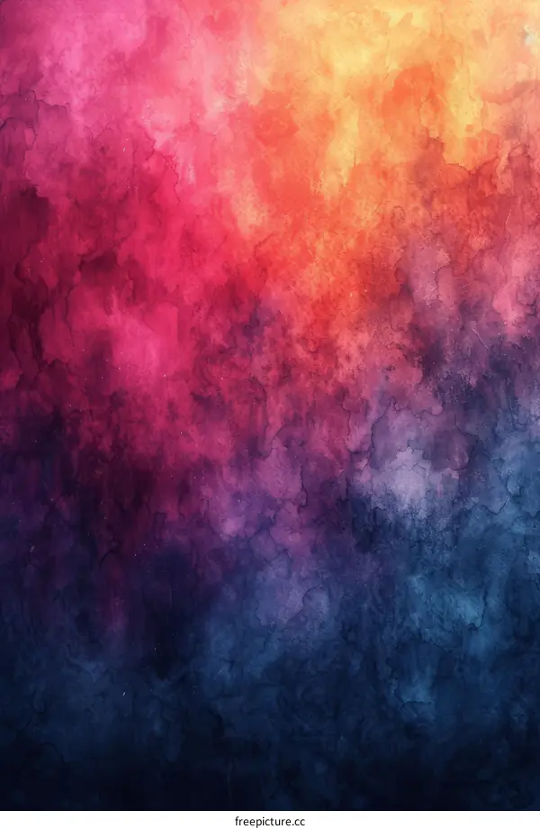 Abstract colorful watercolor background
