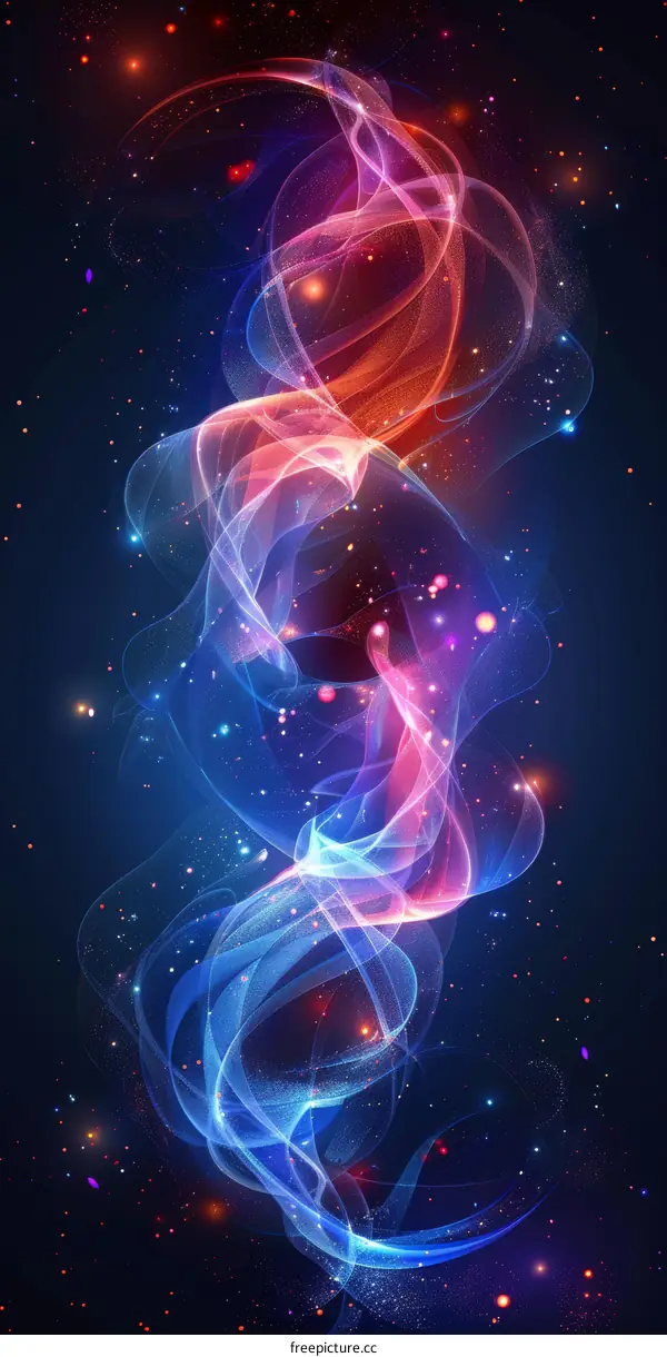 Abstract Colorful Cosmic Energy Flow