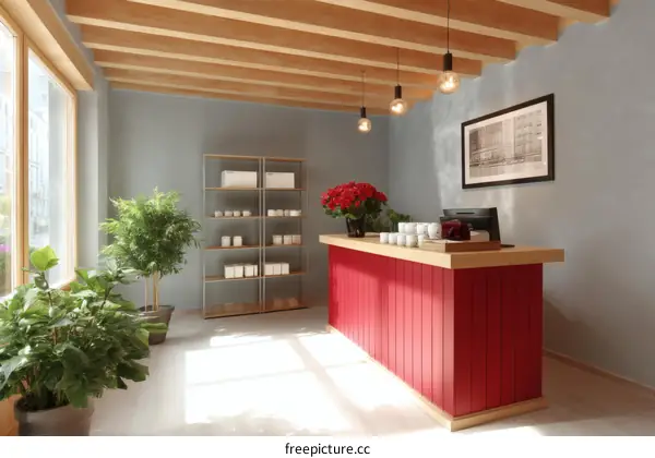 Modern Cozy Retail Interior Design