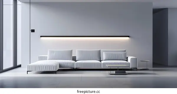 Minimalist Modern Living Room Interior Design