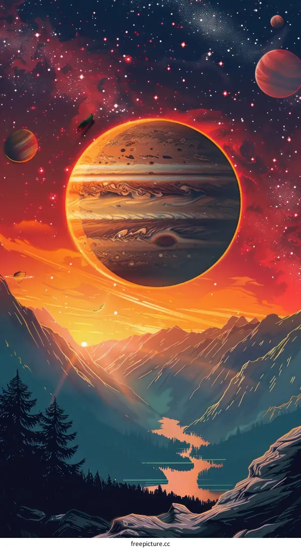 Jupiter and the Moons