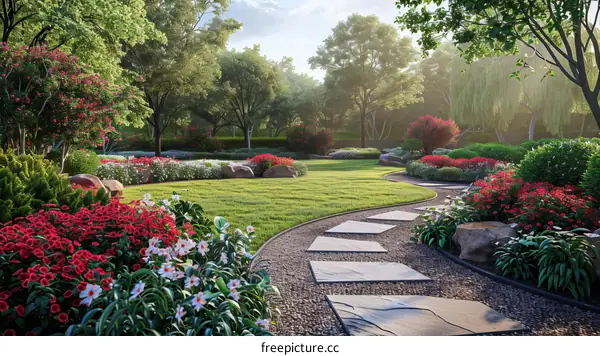 Garden Landscape Design Renderings