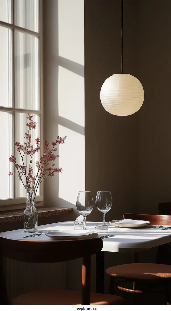 Restaurant Interior Design with Natural Light