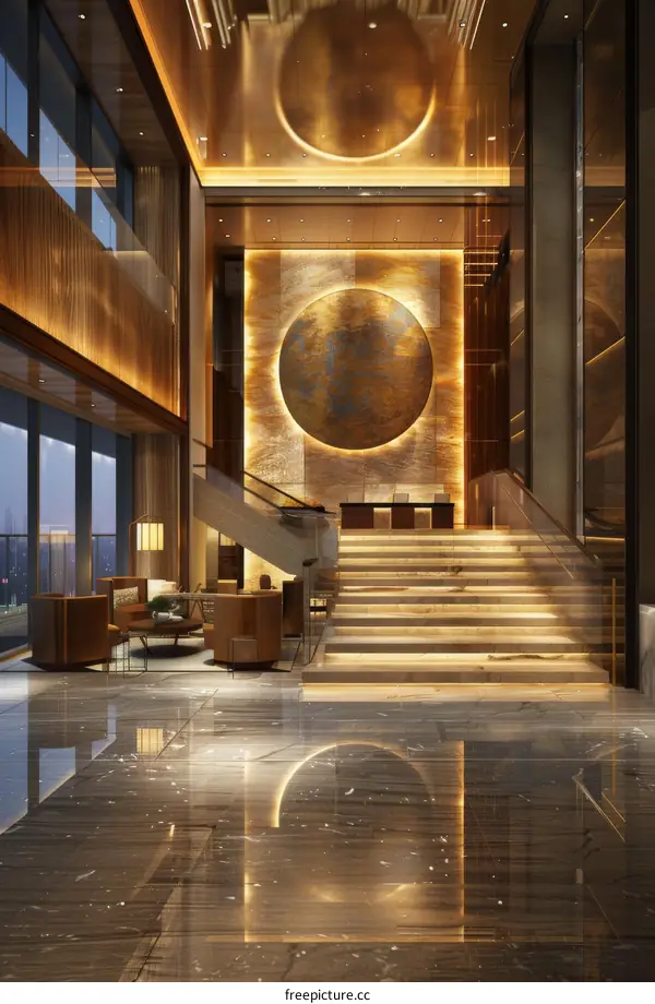 Luxury Hotel Lobby Interior Design