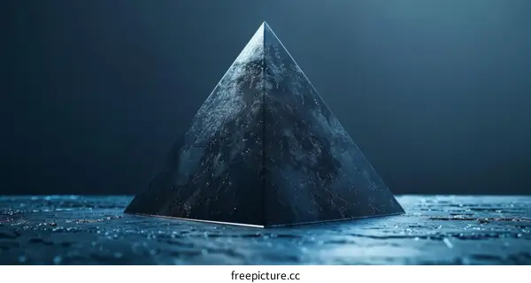 Surrealistic Pyramid Illusion