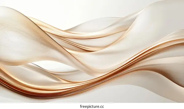 Abstract Flowing Lines Design