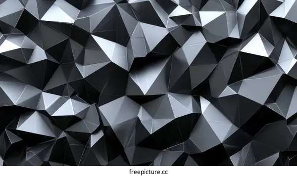 Abstract Geometric Polygonal Background Design