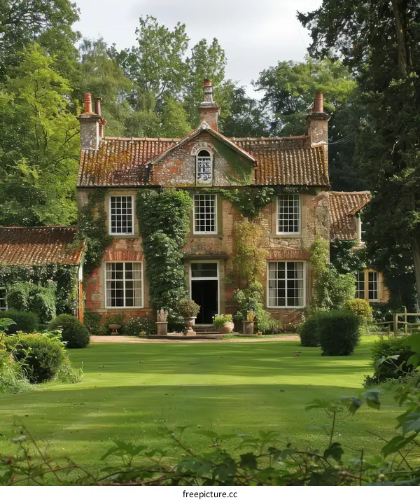 English Country House with Large Landscaped Garden