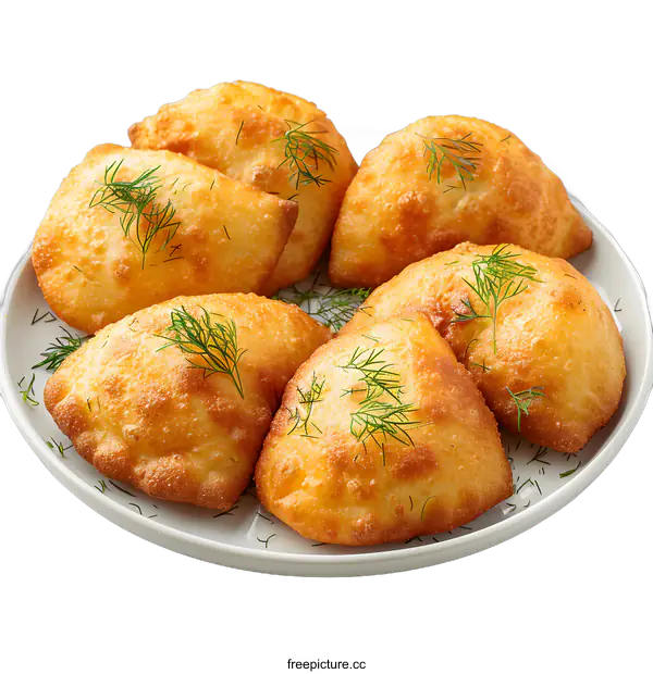 [Transparent Background PNG]Fried Chebureki