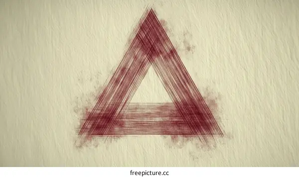 Abstract Triangle Graphic Design Illustration