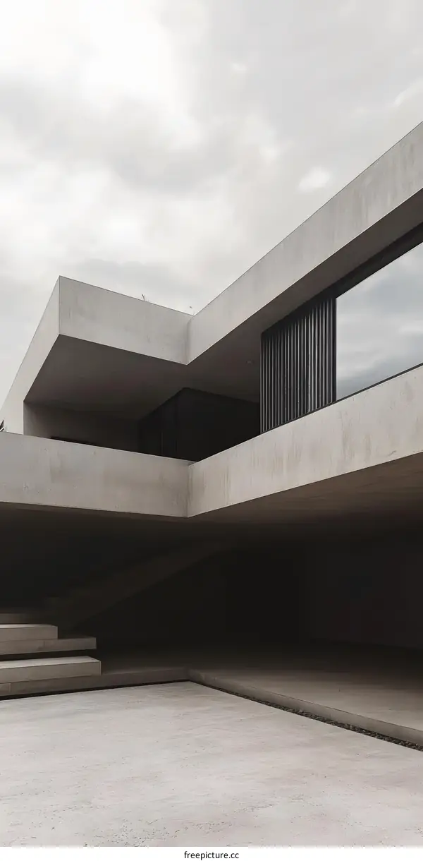 Modern Concrete House Architecture Design