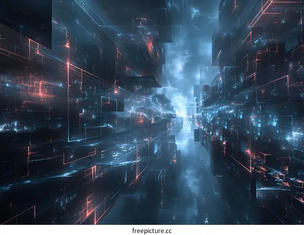 Digital Cityscape Data Flow