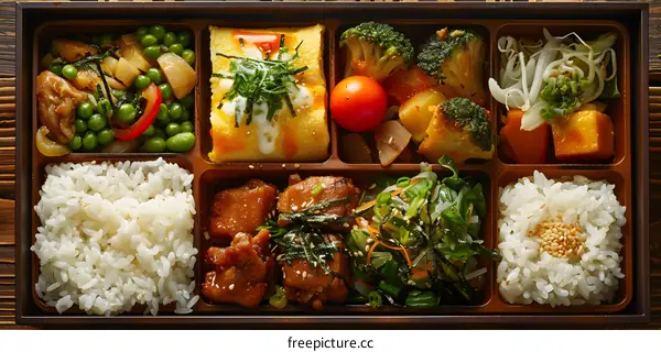 Japanese food bento