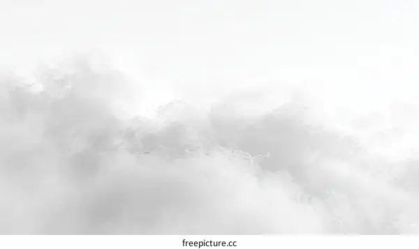 Gray Cloudy Sky Background