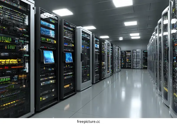 Modern Server Room Interior Design