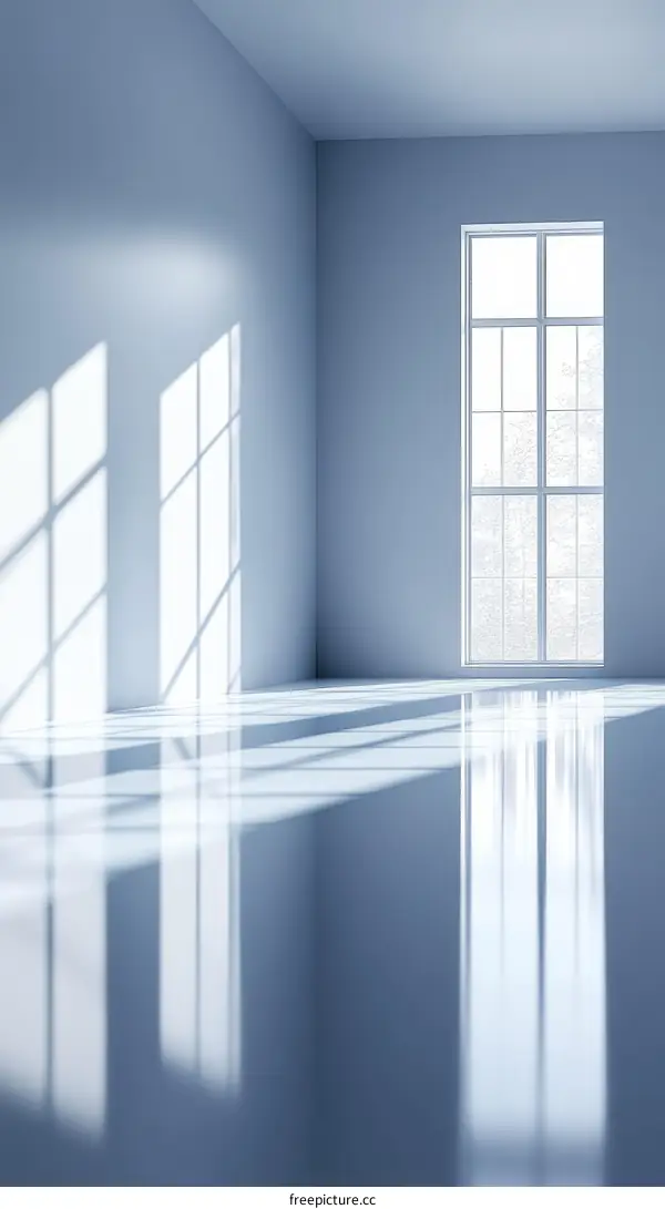 Empty Room Interior Design Illustration